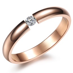 Well-known for Its Fine Quality Female Titanium Ring 