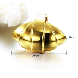 High Quality Exaggerate Titanium Ring 