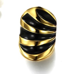 Selling Well all over the World Exaggerate Titanium Ring