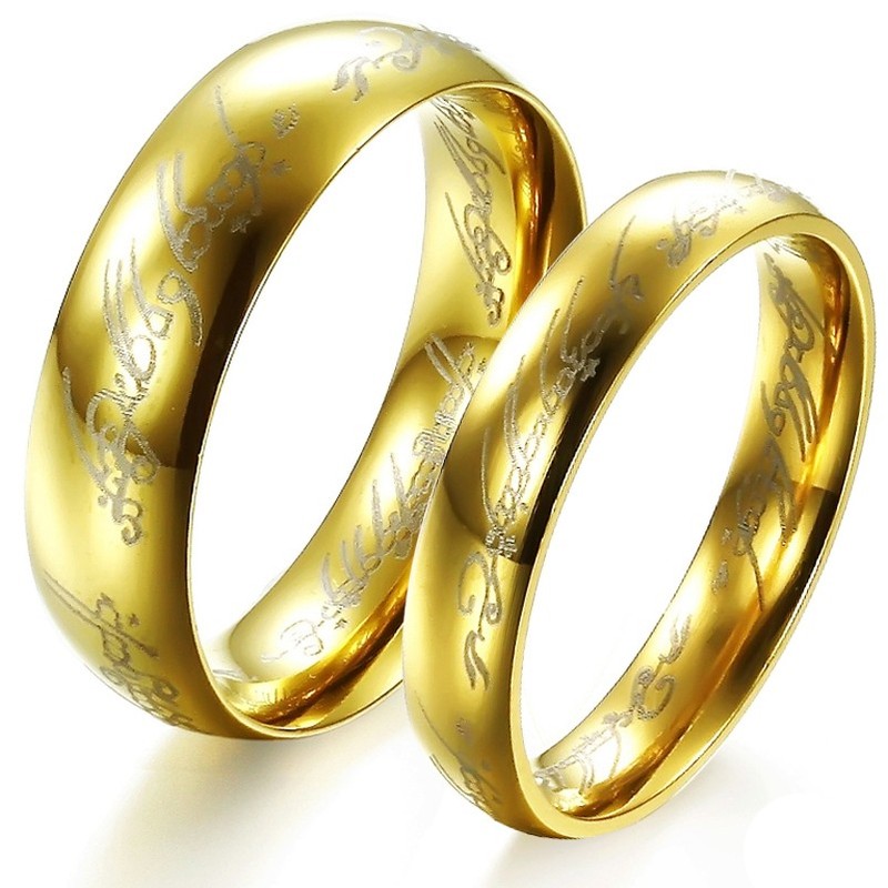 Selling Well all over the World Titanium Ring For Lovers 