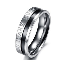 Complete in Specifications Titanium Ring For Lovers