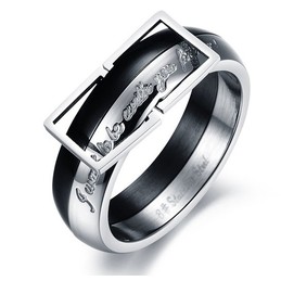 Selling Well all over the World Titanium Ring For Lovers