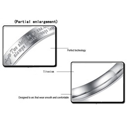 Reliable Quality Titanium Ring For Lovers 
