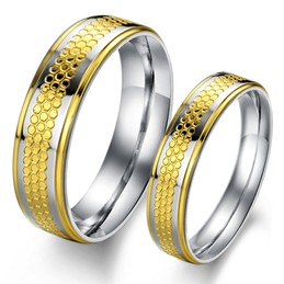 Selling Well all over the World Titanium Ring For Lovers 