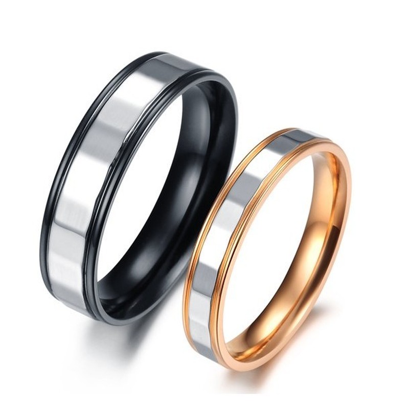 Reliable Reputation Endless Love Titanium Ring For Lovers 