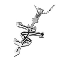 High Quality Aries Titanium Necklace 