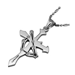 Superior Quality Capricornus
 Titanium Necklace 