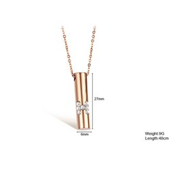 Wide Varieties Female Titanium Necklace 