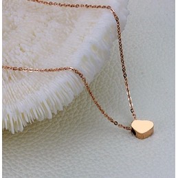 World-wide Renown Sweetheart Titanium Necklace 