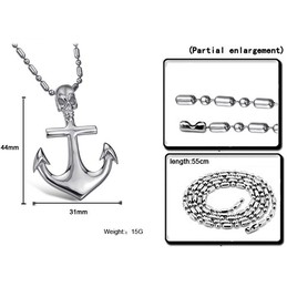 World-wide Renown Cross Titanium Necklace 