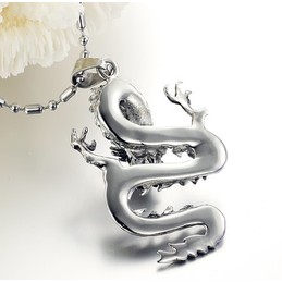 High Quality Male Kirin Titanium Necklace 