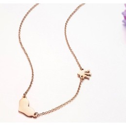 Excellent Quality Sweetheart Titanium Necklace 