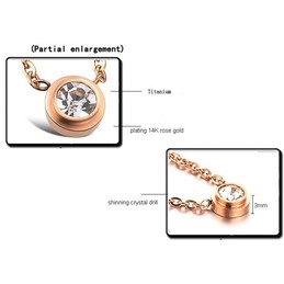 Easy to Use Female Titanium Necklace