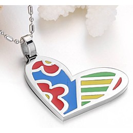 Reliable Quality Female Sweetheart Titanium Necklace 
