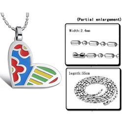 Reliable Quality Female Sweetheart Titanium Necklace 