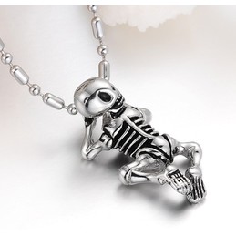 Quality and Quantity Assured Male Titanium Necklace 