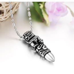 The King of Quantity Male Kirin Titanium Necklace 