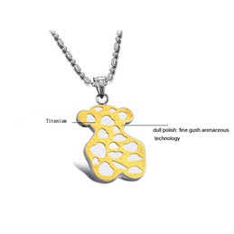 Well-known for Its Fine Quality Male Titanium Necklace 