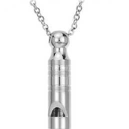 High Quality Whistle Titanium Necklace For Lovers 