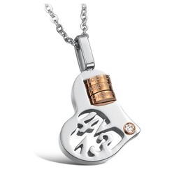 Stable Quality Titanium Necklace For Lovers