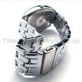 Men White Face Lovers Fashion Wacthes 16989