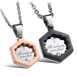 Reliable Quality Titanium Necklace For Lovers 