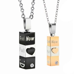 Wide Varieties Fashion Titanium Necklace For Lovers 