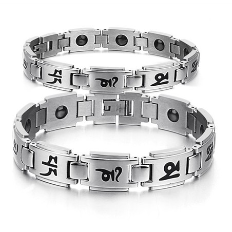 Durable in Use Titanium Bracelet For Lovers 