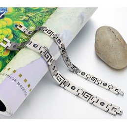 Easy to Use Classic Titanium Bracelet For Lovers 