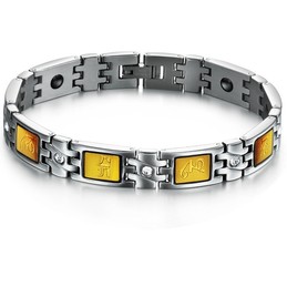 Reliable Quality Health Titanium Lodestone Bracelet For Lovers