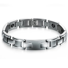 Excellent Quality Health Titanium Lodestone Bracelet For Lovers 