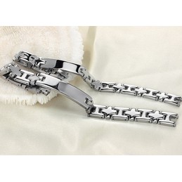 The King of Quantity Antifatigue Titanium Bracelet For Lovers 