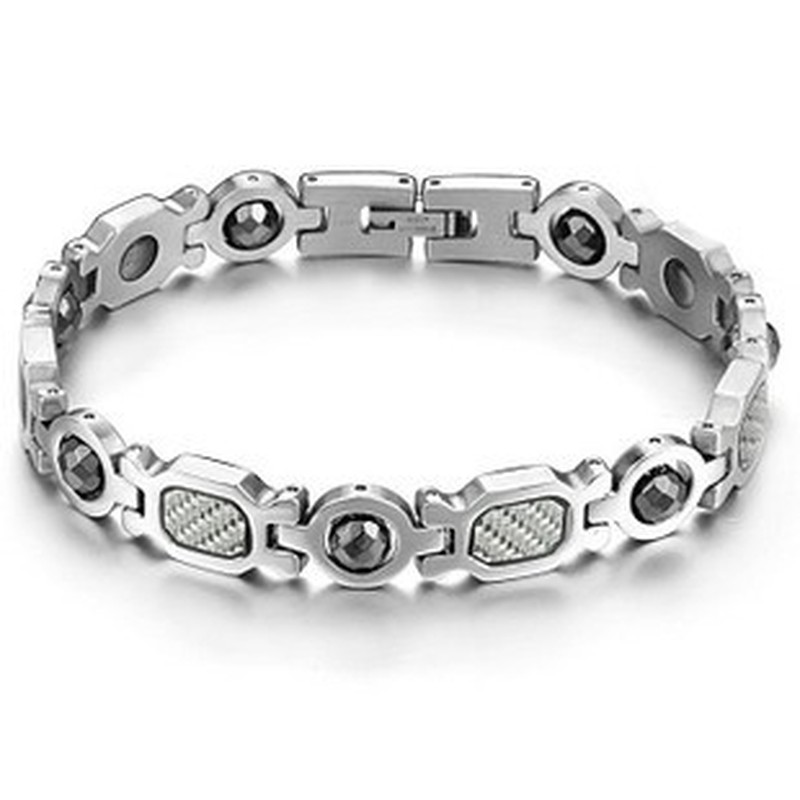The Queen of Quality Health Titanium Lodestone Bracelet 