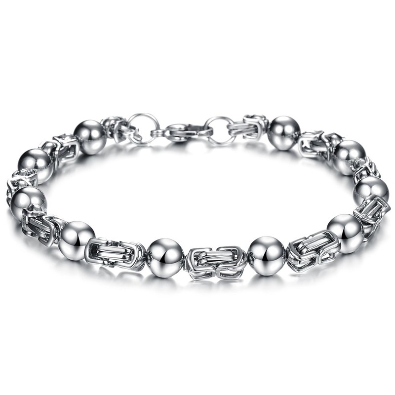 Easy to Use Male Titanium Bracelet 