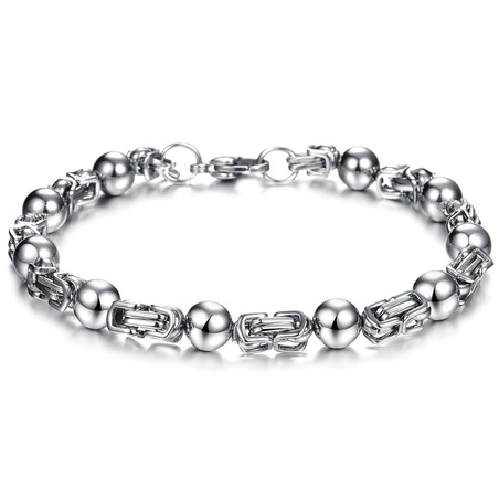 Easy to Use Male Titanium Bracelet 