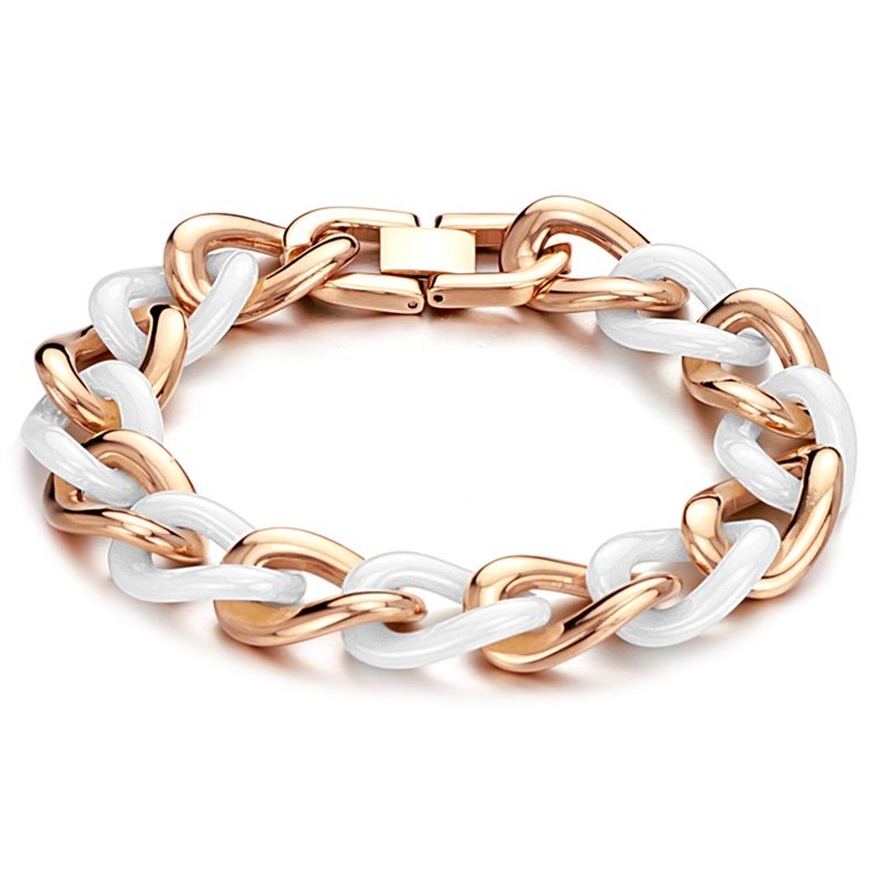 Dependable Performance Titanium Ceramic Bracelet