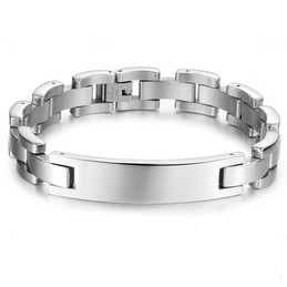 Easy to Use Male Titanium Bracelet 