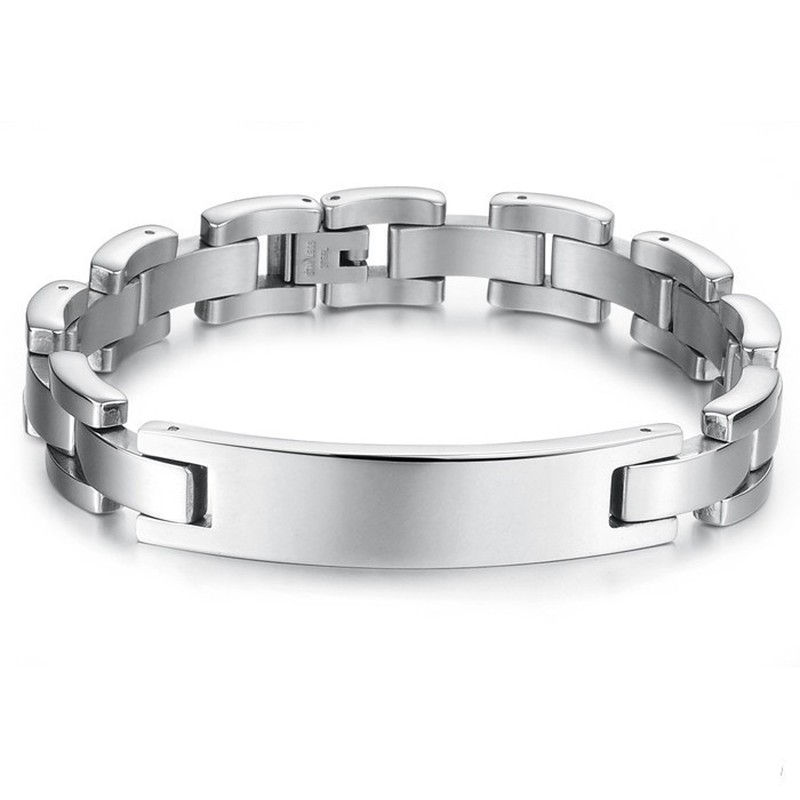 Easy to Use Male Titanium Bracelet 