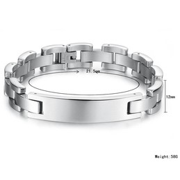 Easy to Use Male Titanium Bracelet 