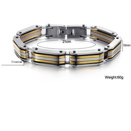 Wide Varieties Male Titanium Bracelet