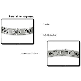 High Quality Male Titanium Bracelet 
