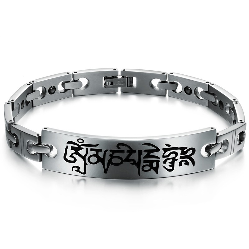 The Queen of Quality Male Health Titanium Lodestone Bracelet 