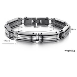 The King of Quantity Male Titanium Bracelet