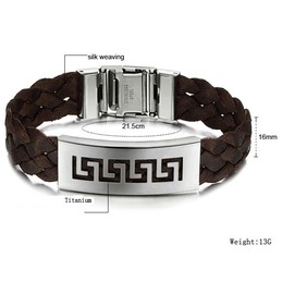 Dependable Performance Male Great Wall Titanium Bangle 