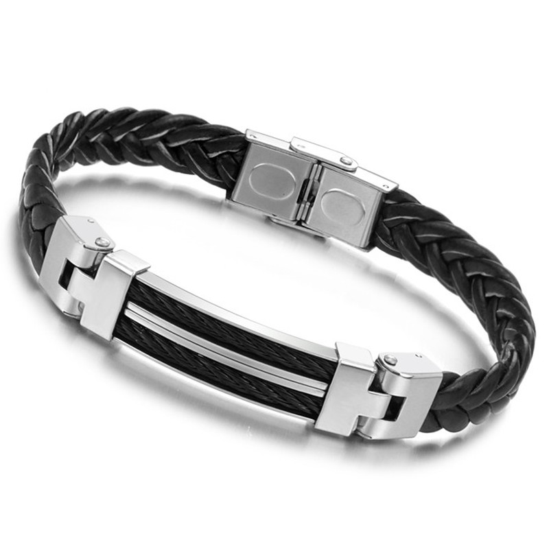 Easy to Use Male Titanium Bangle 