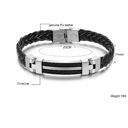 Easy to Use Male Titanium Bangle 