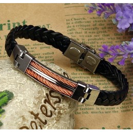 The Queen of Quality Male Titanium Bangle 