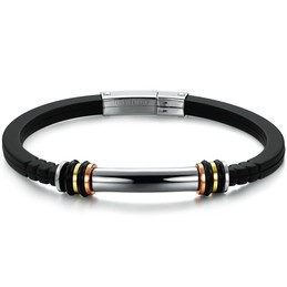 Selling Well all over the World Titanium Silicone Bangle 