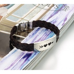 Reliable Reputation Male Titanium Bangle 