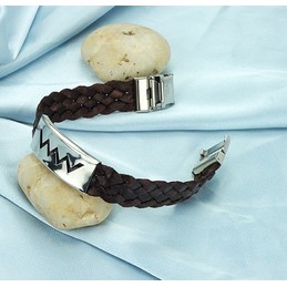 Excellent Quality Brown Titanium Bangle  